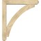 Ekena Millwork Thorton Craftsman Rough Sawn Bracket w/ Offset Brace, Douglas Fir, 6"W x 36"D x 40"H BKT0604X36X40THR04RDF - alternate 2
